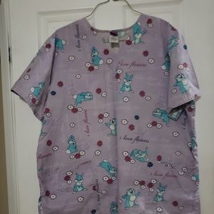 Thumper. Medical. Scrub top